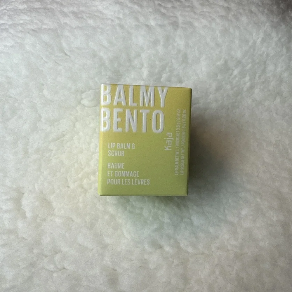 KAJA KOREAN SKIN CARE - BALMY BENTO Lip Balm + Scrub  Pina Colada BRAND‎ NEW